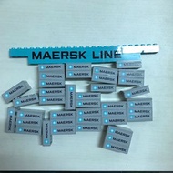 Lego 10155 MAERSK LINE sticker brick  MP 169