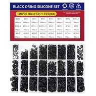 CS1-4 NBR Black O Ring  Silicone Plumbing Rubber Gaskets Seal O-Rings High Temperature Oring Corrosi