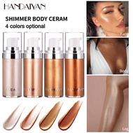 Metallic Highlighter Liquid Face Body Luminizer Shimmer Shine Contour Bronzer Makeup Highlight Oil