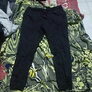 GU SWEATPANT JOGGER SUPER BLACK LIKE NEW SIZE XL 34 38x39 inch