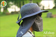mũ chống nắng outdoor chống tia tử ngoại chất liệu nhanh khô nhiều màu