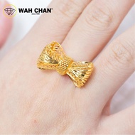 WAH CHAN 916 Gold Ring - Ribbon OSR1099