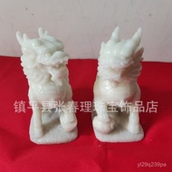 （热销中）厂家夜光进宝麒麟一对摆件麒麟摆设树脂工艺品 2KQR