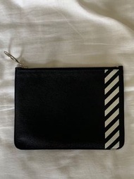 Off-white clutch bag 荔枝皮 手拿包