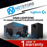 LOGITECH G560 LIGHTSYNC PC GAMING 240 WATTS BLUETOOTH SPEAKER