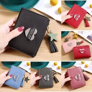 AS9004 KOREAN FASHION TRENDY FASHION WALLET WOMEN'S FOLDING WALLET