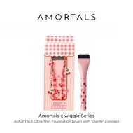 AMORTALS × Wiggle Co-branding Series Ultra-Thin Foundation Brush with "Clarity" Concept 尔木萄粉底刷化妆刷子扁平