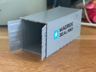 1:64 合金馬士基 maersk貨櫃模型
