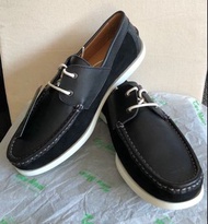 🈹🈹全新男士黑色真皮帆船鞋 (EUR41)