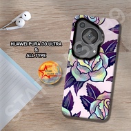 S5-Case hybrid IMD HUWAEI PURA 70 ULTRA - floral motif - casing huawei pura 70 ultra-casing-cassing-
