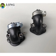 Motorcycle GY6 Carburetor Intake Manifold Pipe Moped Scooter ATV Go Kart Engine Part intake For GY6 