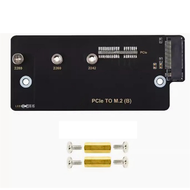 (RIQH) For CM4 PCIe to M.2 NVMe SSD HAT Expansion Board Black PCB Motherboard for Compute Module 4 S
