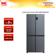 Tủ lạnh Aqua Inverter 469 lít AQR-M536XA(SL)