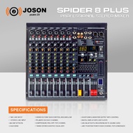 Joson SPIDER 8 PLUS Professional Audio Mixer