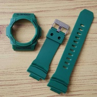GA150 GLX150 GA300 GA310 GSHOCK Strap And Bezel Replacement Set Matte Dark Green