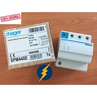 Hager SPD SPM440E 40KA 4P Surge Protective Device