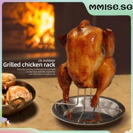 [mmise.sg] 5 Styles Chicken Grill Holder Chicken Roasting Rack BBQ Oven Grill Rack