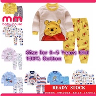Baby Kids Pyjamas Set Children Sleepwear Nightwear  Baju Tidur Kanak Budak Baju Pajamas Bayi Murah (
