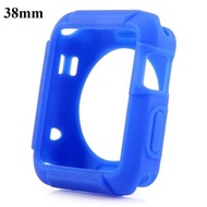 SOFT TPU MATERIAL PROTECTIVE COVER CASE FOR APPLE WATCH 38MM (BLUE)