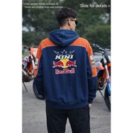 Casual Zip Hoodie NOW RED B*LL off*cial O1 size L oversize fit XL (P69 x L59)