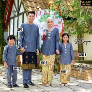 ‼️‼️‼️ READY STOCK BAJU RAYA FAMILY SET KEBAYA BATIK VIRAL PLUS SIZE SEDONDON BAJU MELAYU KEBAYA BUD