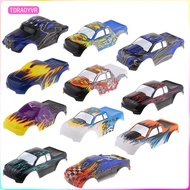 [tdraoyvr] PVC Painted RC Body Shell Bodywork for HSP 94188 94111 94108 Monster Car DIY