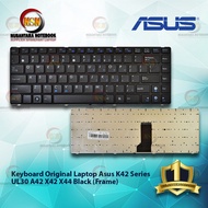 Keyboard Asus K42 LaptopOriginal With Frame for UL30 A42 X42 X44 Laptop Frame Black