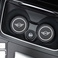 1/2pcs Auto Cup Holder Non-slip Mat Interior Decoration For MINI Cooper Clubman R55 R56 R57 R58 R59 