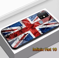 Softcase Glass for Infinix Hot 10 | GK10 | Case Hp Infinix Hot 10 | Case Infinix Hot 10 | Kesing hp
