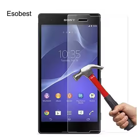 Esobest-tempered glass for Sony Xperia XA Ultra X compact XZ T2 Ultra T3 Xperia Style screen protect