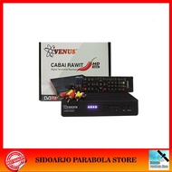 Set Top Box STB Venus Cabe Rawit DVB-T2 UHF TV Digital HD EWS