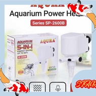 Produk Baru Aqura Pompa Air Celup Power Head AQURA SP 2600 B putih pompa celup power head akuarium