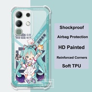 For Vivo iQOO Z10X Phone Case Transparent Shell For iQOO Z10 Turbo Pro TPU Silicone Soft Cover iQOO 