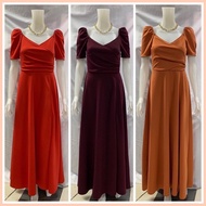 ✙✷ ◴ § Filipiniana Formal Long Dress Gown