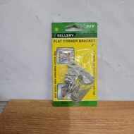 Flat corner bracket 2" SELLERY