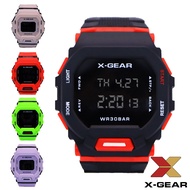 X-GEAR Watch ORIGINAL 30m Waterproof Rubber Strap Watch Unisex Jam Tangan XG2315