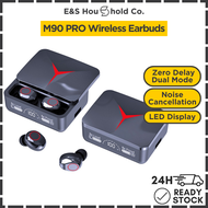 [Wireless Earbuds] M90 Pro TWS Wireless Gaming Earphone | Noise Cancellation Technology | Switchable