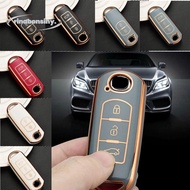 RINABONSINY Car Key Cover, TPU Holder Car Key , Fashion Key Protector Protection Auto Shell Cover fo