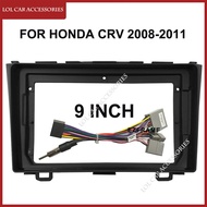 9 Inch For Honda CR-V CRV 2008-2011 Car Radio Stereo Android MP5 Player Casing Frame 2Din Head Unit 