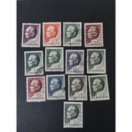 JM08 old Yugoslavia definitive stamps 13c mixed used