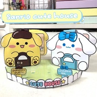 [Thsgrt] DIY Anime Quiet Book Cinnamoroll Doraemon Egg Party Melody House Homemade Book Sticker Games Children Christmas Gift Toys [SG]