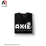 ✖AR Tees Axie Infinity Investor Customized Shirt Unisex Tshirt for Women and Men