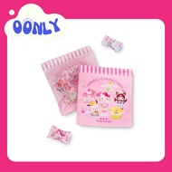 [Daiso] Korea Sanrio Characters Cafe A7 Zipper Bag, 4 pcs