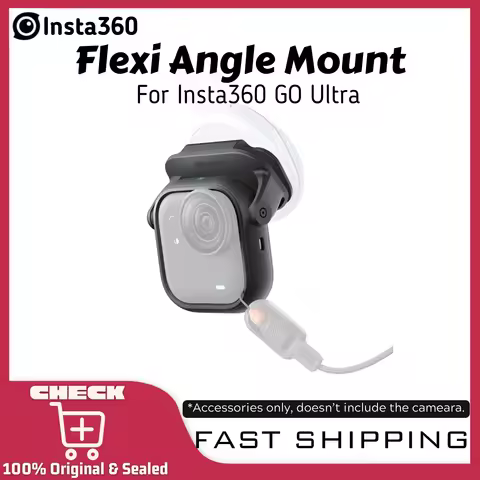 Insta360 GO Ultra Flexi Angle Mount POV Cap Clip Holder Support For Insta 360 GO Ultra Action Camera