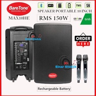 BareTone MAX10HE / MAX 10HE /MAX 10 HE "10 Inch Original Bluetooth TWS