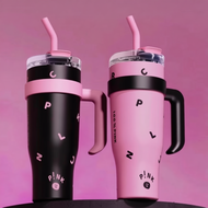 B.S.B 1250ml Thermos Tumbler with Handle & Straw – Large Capacity