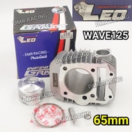 Wave125/W125 S/X/R (LEO) 60MM 63MM 65MM 66MM 68MM 70MM Cylinder Block Set Racing Spec