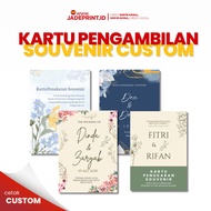 [CONTENTS 100PCS] CUSTOM SOUVENIR OFFERING CARDS READY TO SHIP UK. 7X5CM CONTENTS 100PCS CUSTOM NAME