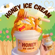slime Honey Ice Cream Scent Slime for Kids Slime Fluffy