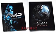 【AV達人】【BD藍光】異形戰場 1+2：限量凹凸框鐵盒版Alien vs. Predator(英文字幕)~兩個獨立鐵盒